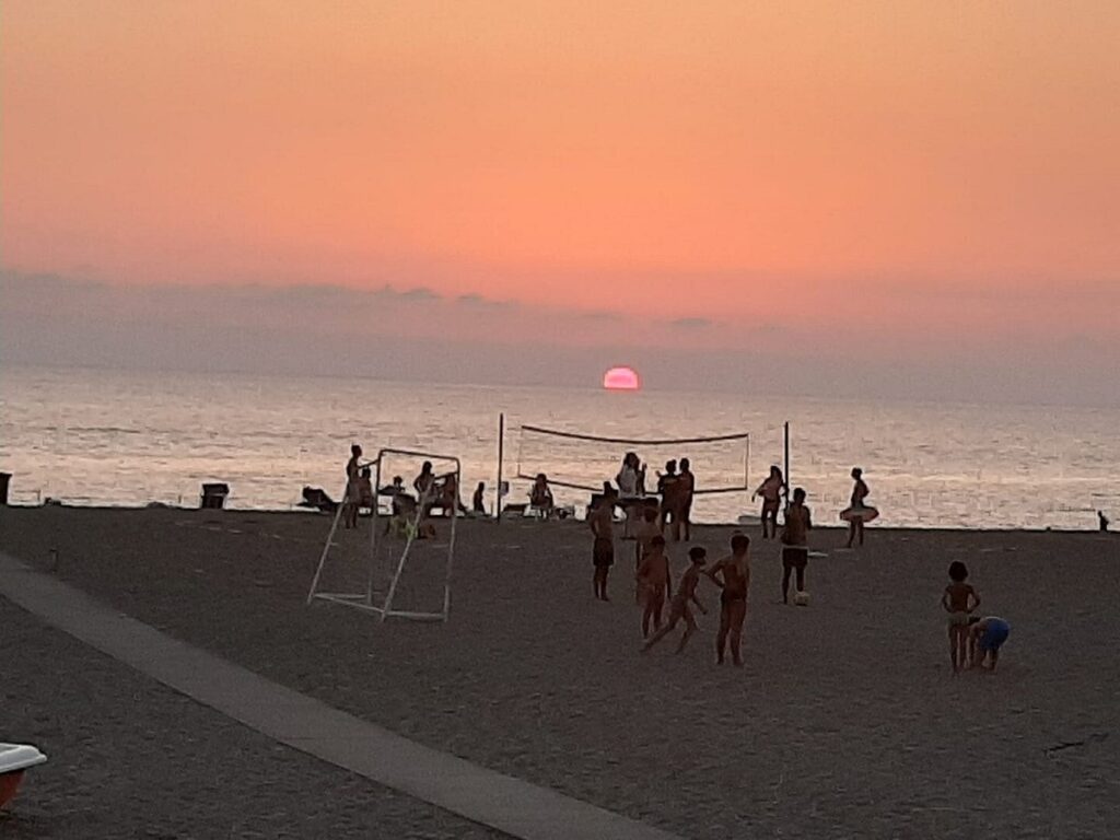 Sport in spiaggia Villaggio la bussola